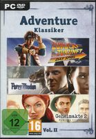 Adventure Klassiker Vol II - 3 Top Game (PC DVD-Box) Rarität