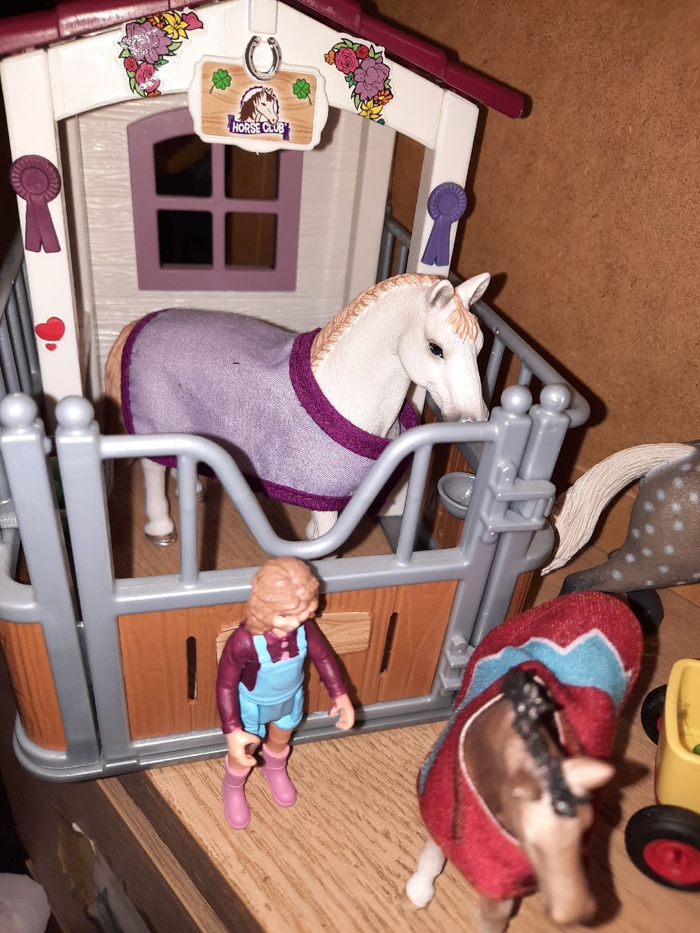 Schleich Spielzeuge: Scuderia Schleich circa 30 pezzi – Gebraucht aus Biasca von Old_6blh 5