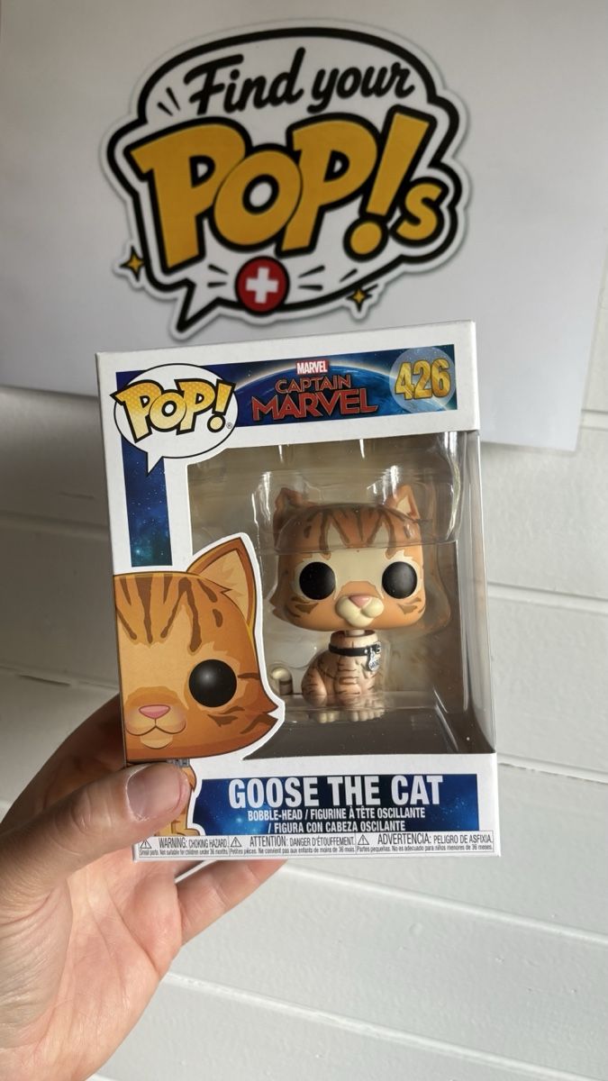 Funko Statuette: Funko Pop! Marvel: Captain Marvel - Goose the Cat #426 – Nuovo (secondo la descrizione) da Büren an der Aare venduto da FindyourPops