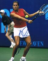 Amélie Mauresmo 1979- Autogramm signiert Foto 20x25cm
