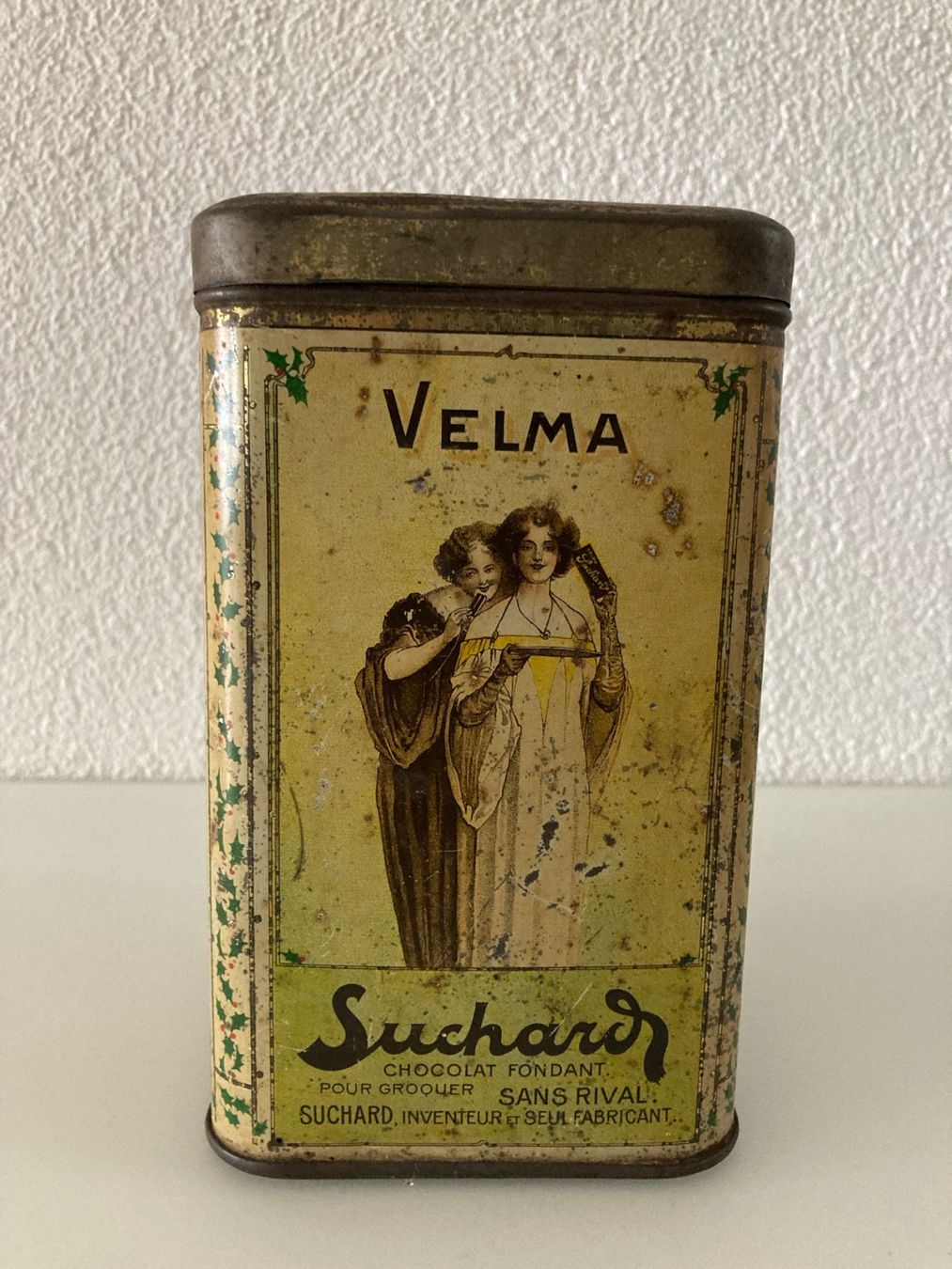 Toutes les décorations: Suchard Antike Blechdose Nr 284  Jg. ca. 1900 – D'occasion à Wohlen b. Bern par Titus55 8