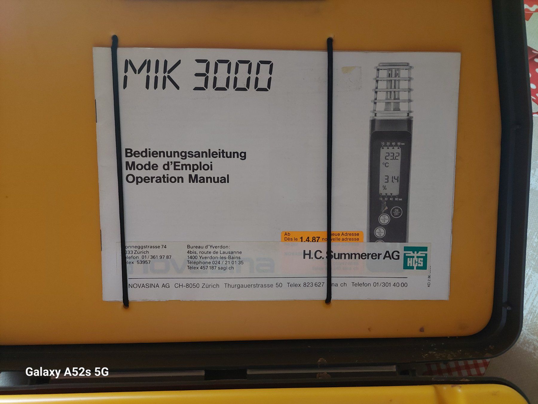 Misurare: Electronic Hygromètre MIK 3000 – Usato da Brent venduto da jos_2qs8 2