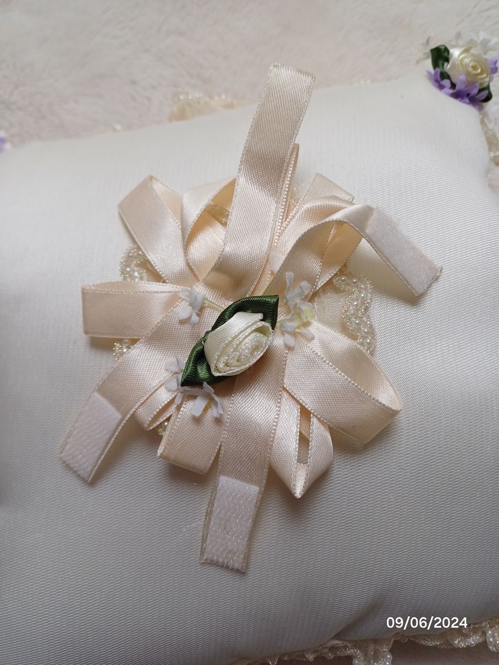 Cuscini: Hochzeit Ringkissen – Usato da Würenlos venduto da Abracadabra26 1