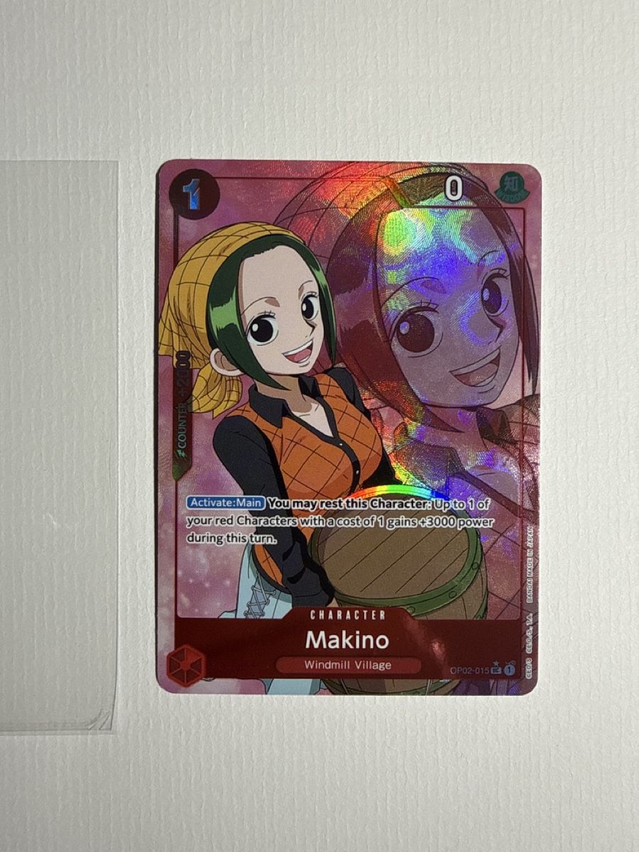 Bandai Carte collezionabili: Op02-015 Makino - TOP – Nuovo (secondo la descrizione) da Dübendorf venduto da godpack