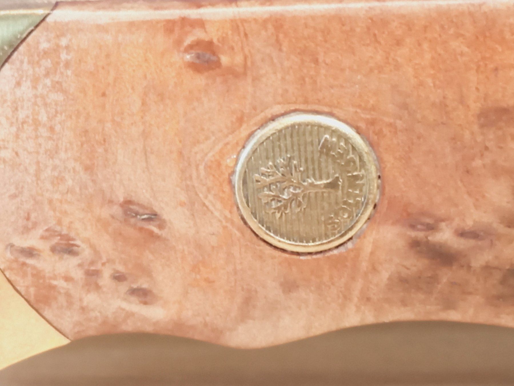 Accessori: Böker "Optima" Thuja Wood 440C – Usato da Tuebach venduto da bac_7kpb 4