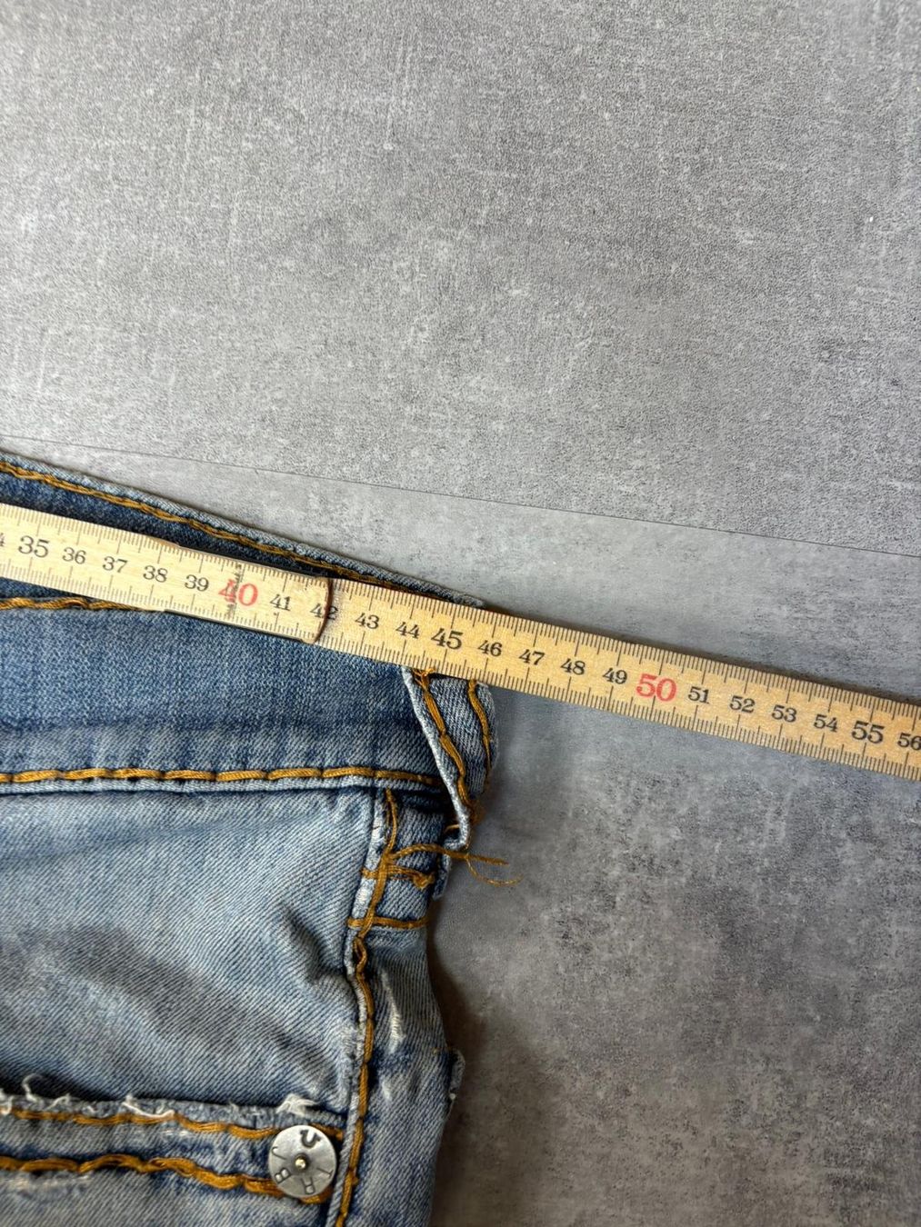 True Religion Jeans: True Religion Straight Jeans - Grösse L/34 – Usato da Werdenberg venduto da hase.vintage 7