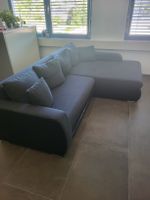 Ecksofa grau mit Bettfunktion guter Zustand