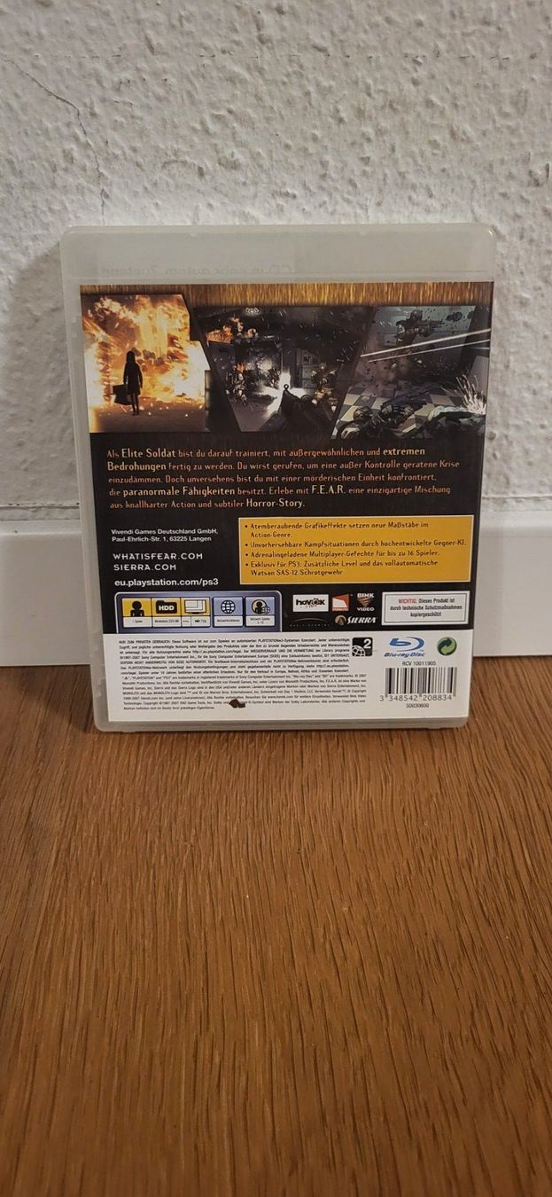 Sony Spiele: PS3 - FEAR – Gebraucht aus Münsingen von DigitaleSpielecke 1