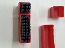 Schlagstempel Buchstaben & Zahlen Set 2mm – gehärt