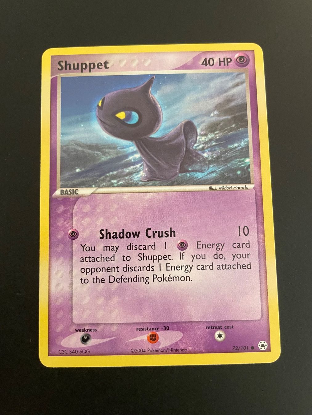 Pokémon Sammelbilder & Trading cards: Shuppet 72/101 EX Hidden Legends – Gebraucht aus Zürich von pokemon_cards