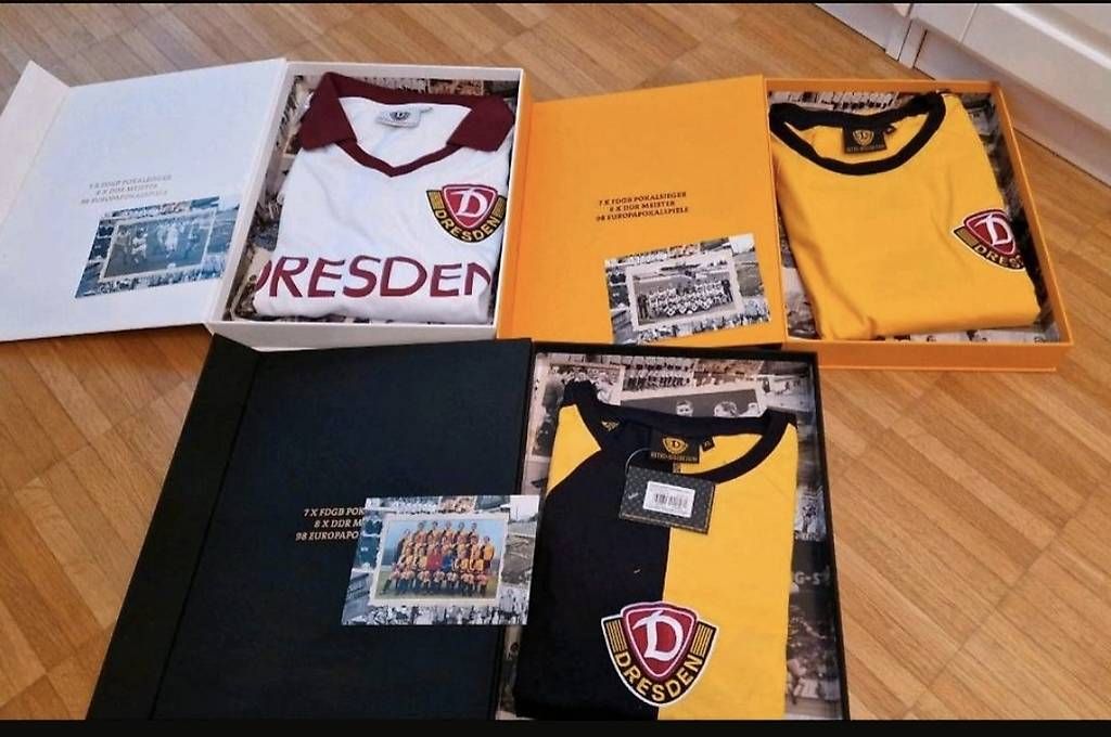 Canottiere & Pantaloni: Dynamo Dresden Retro Trikotboxen 2022 – Usato da Steffisburg venduto da leizte74 3