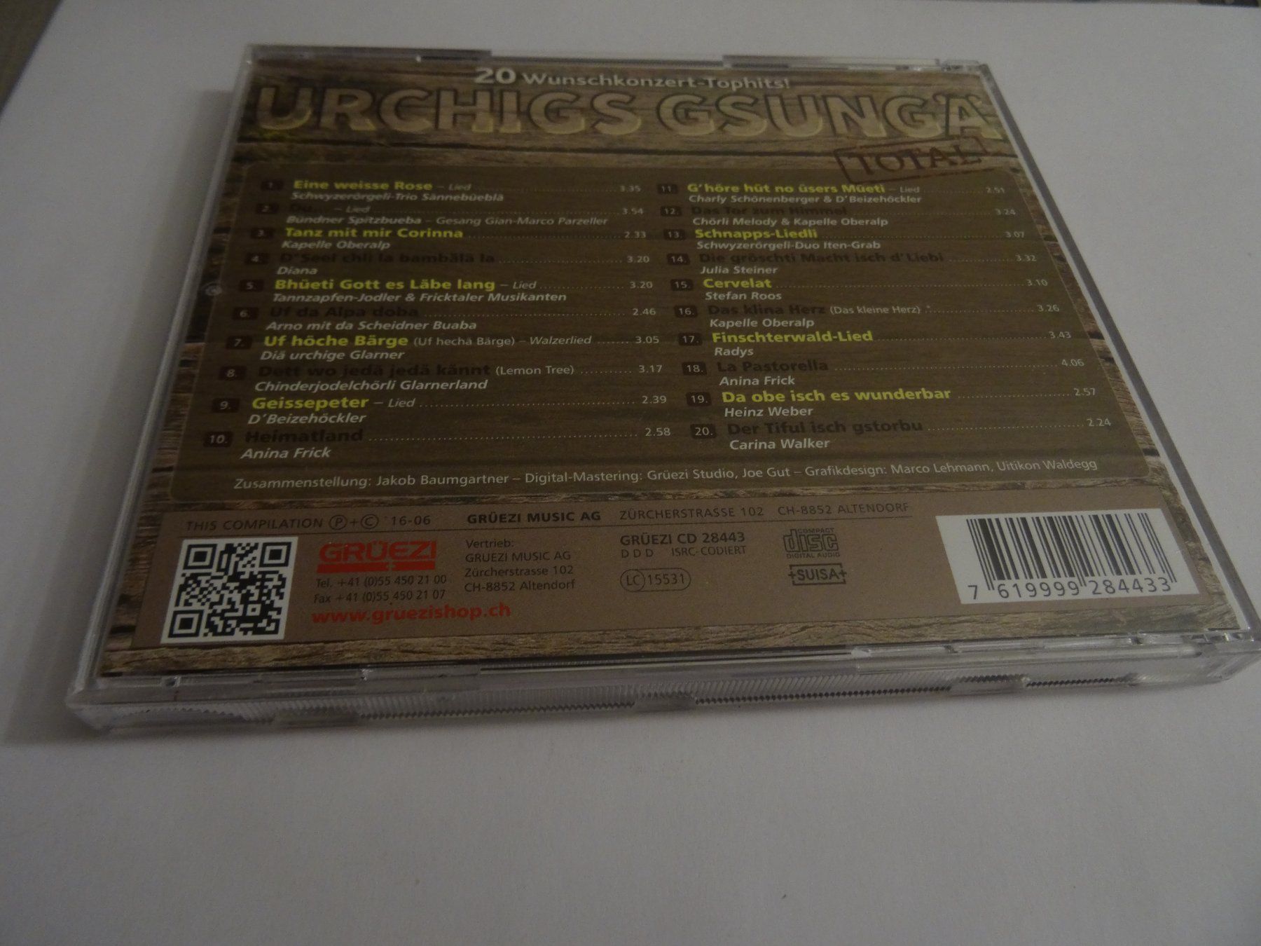 CDs: Urchigs Gsungä Total CD – D'occasion à Olten par Disc-Ausverkauf 1