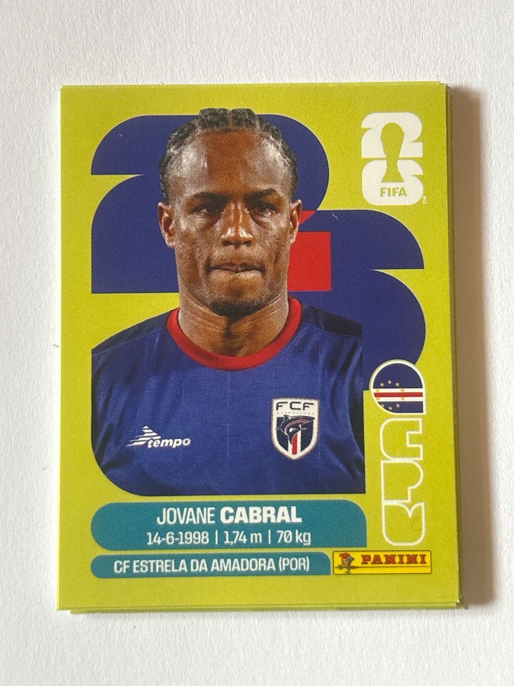Panini Carte collezionabili: Panini WM 2026 Sticker - Cabral CPV 16 – Nuovo (secondo la descrizione) da Troistorrents venduto da sim_d75d