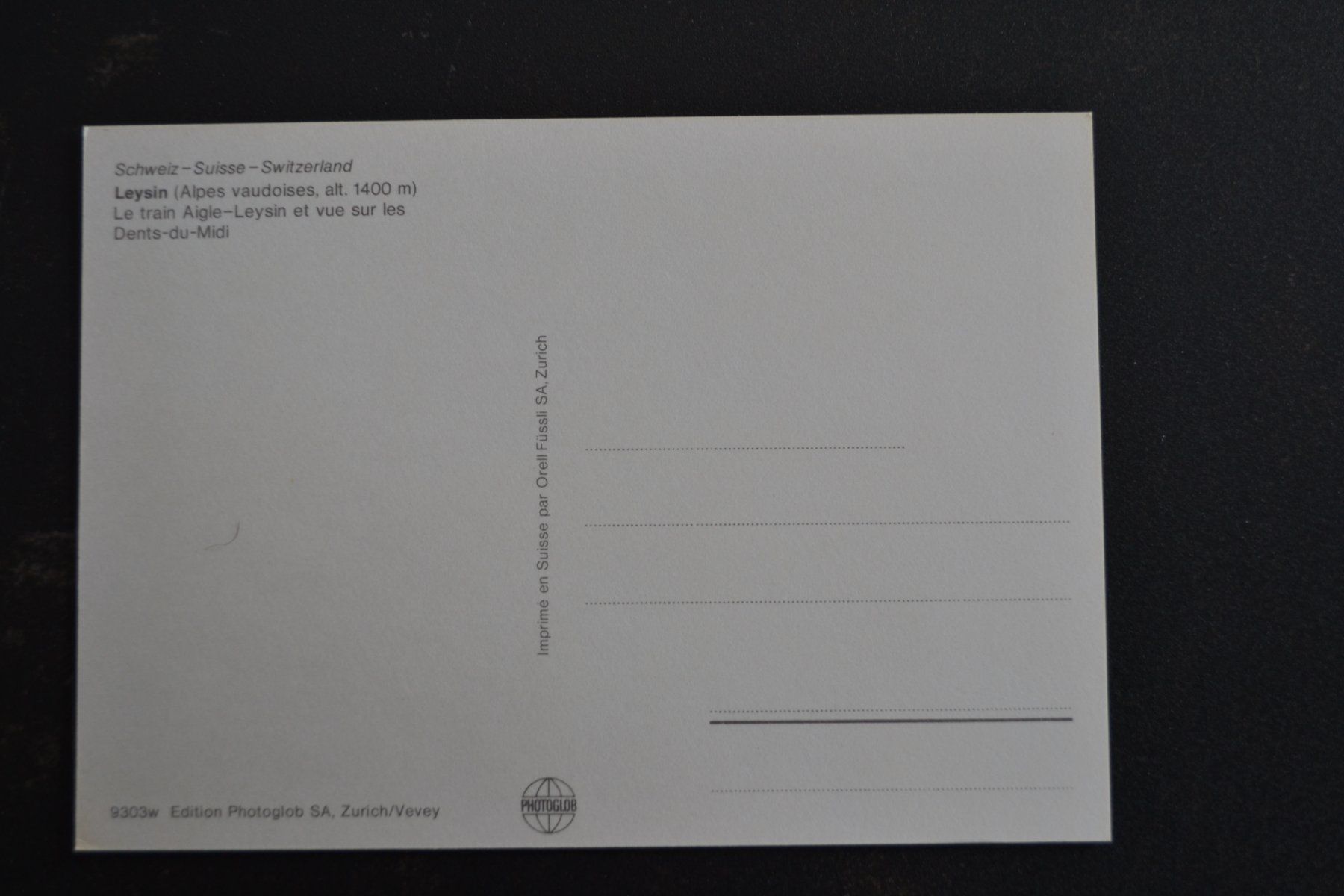 Cartoline postali: AK Leysin Les Train Aigle - Leysin – Usato da Beinwil am See venduto da kajak55 1