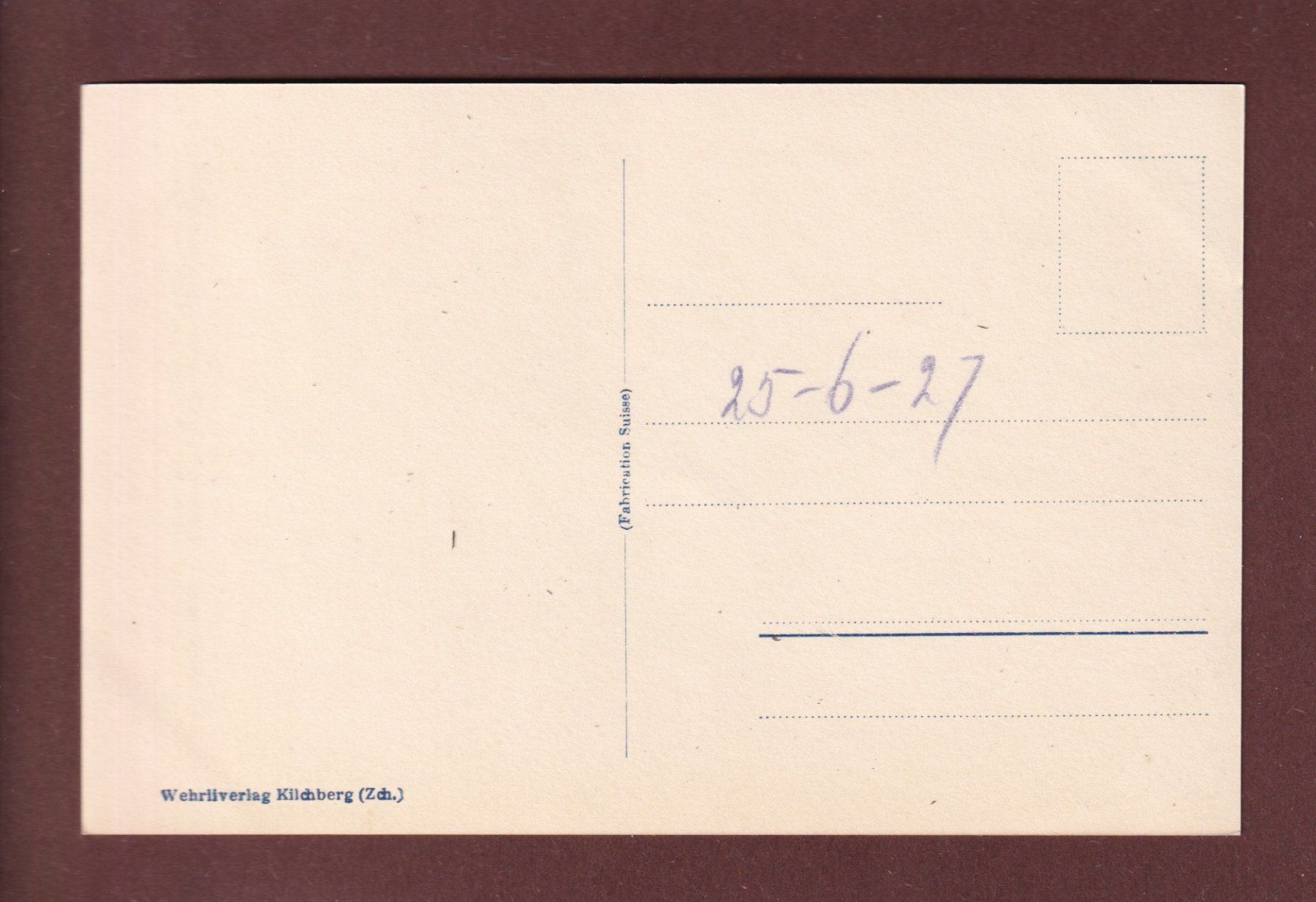 Cartoline postali: ZÜRICH - Kreuzkirche – Usato da Pully venduto da nicecards 1