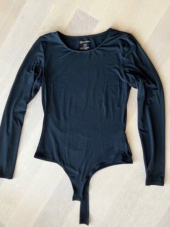 'Les Lunes' Body, Gr. M, Viscose schwarz