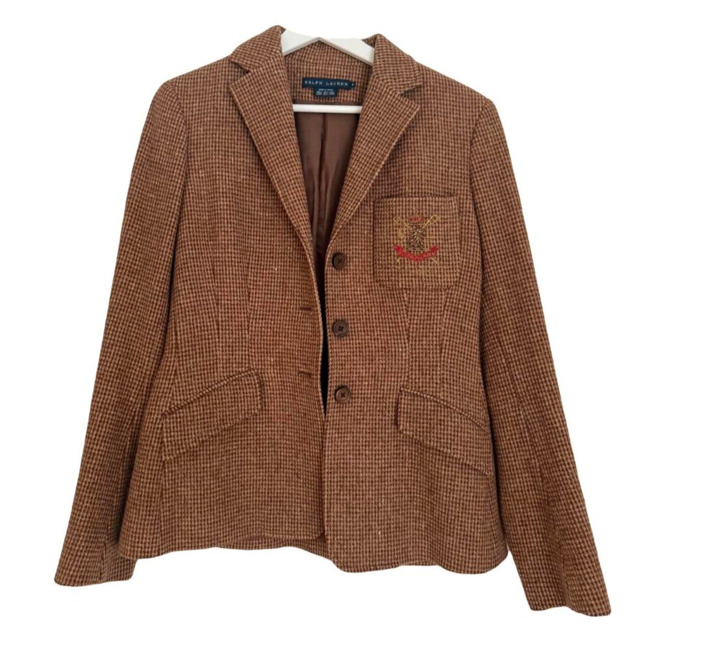 Ralph Lauren Giacche: Ralph Lauren Brauner Blazer – Usato da Küsnacht ZH venduto da theatorp