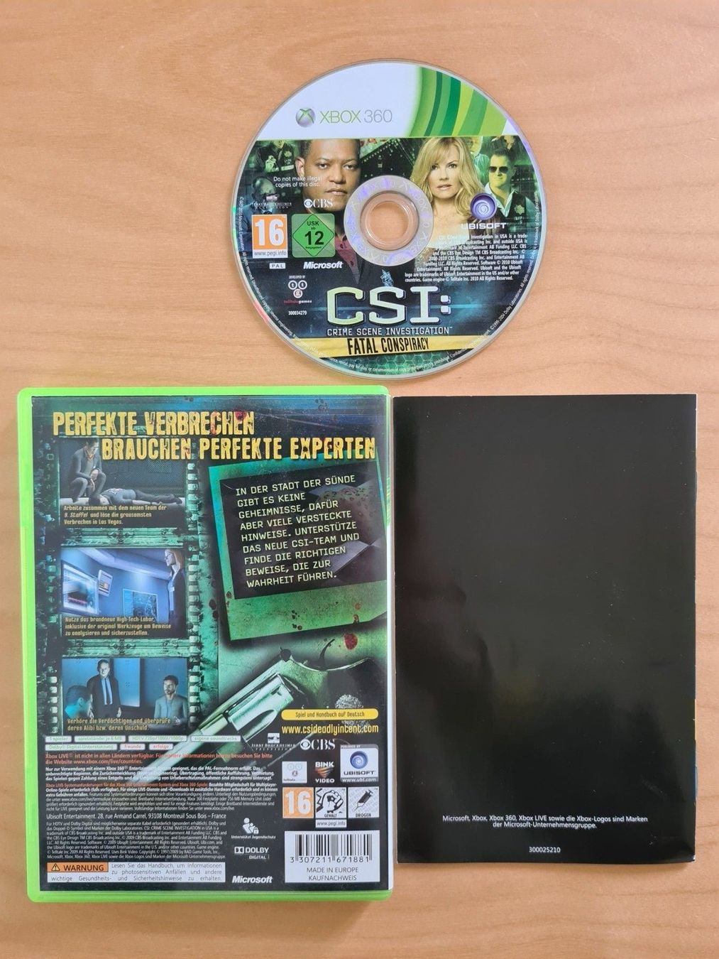 Giochi: CSI Tödliche Absichten (Xbox 360) – Usato da Oberwil BL venduto da Spieltopia 1