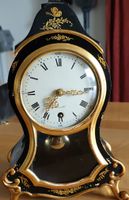 Antike Zenith Pendeluhr, Schwarz & Gold