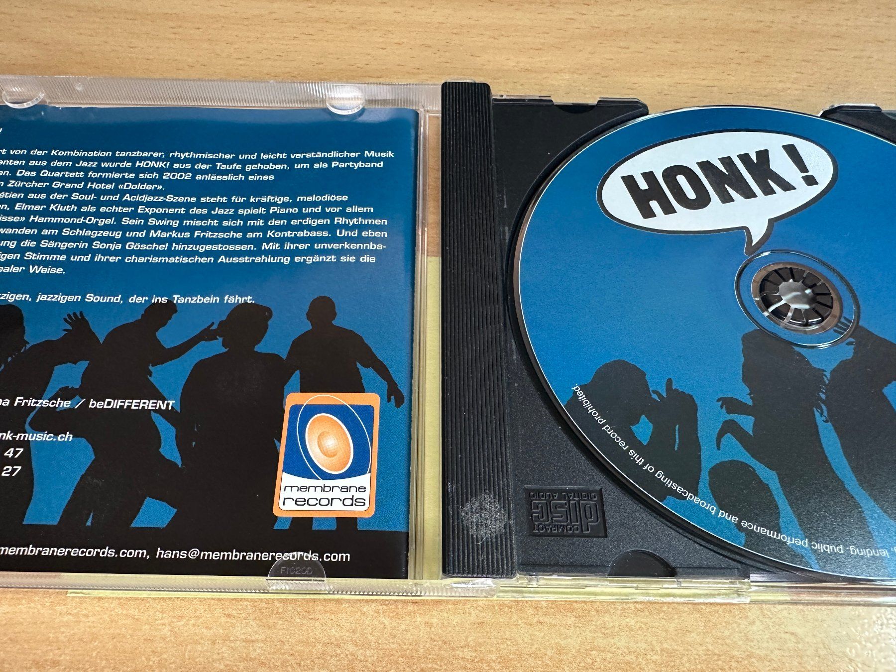 CD: C1 Honk! – Honk! – Usato da Rikon im Tösstal venduto da Alpenmutz 2