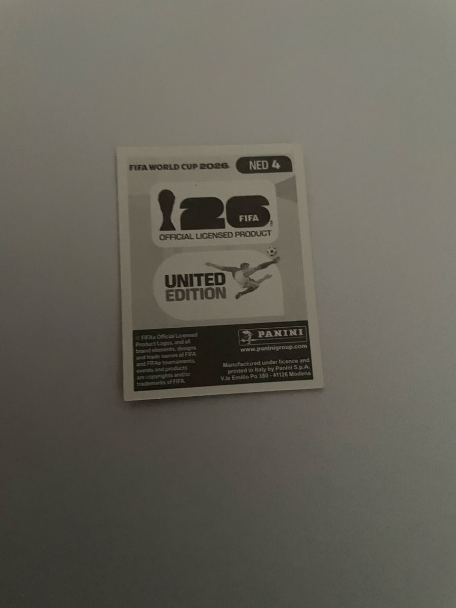 Panini Carte collezionabili: FIFA WM 2026 Micky Van De Ven NED 4 – Nuovo (secondo la descrizione) da Winterthur venduto da Cobraforce 1