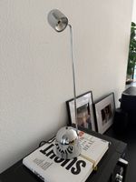 Vintage Design Tischlampe – Chrom – 55 cm – elegante Lampe