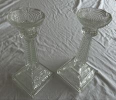 Art Deco Glaskerzenständer