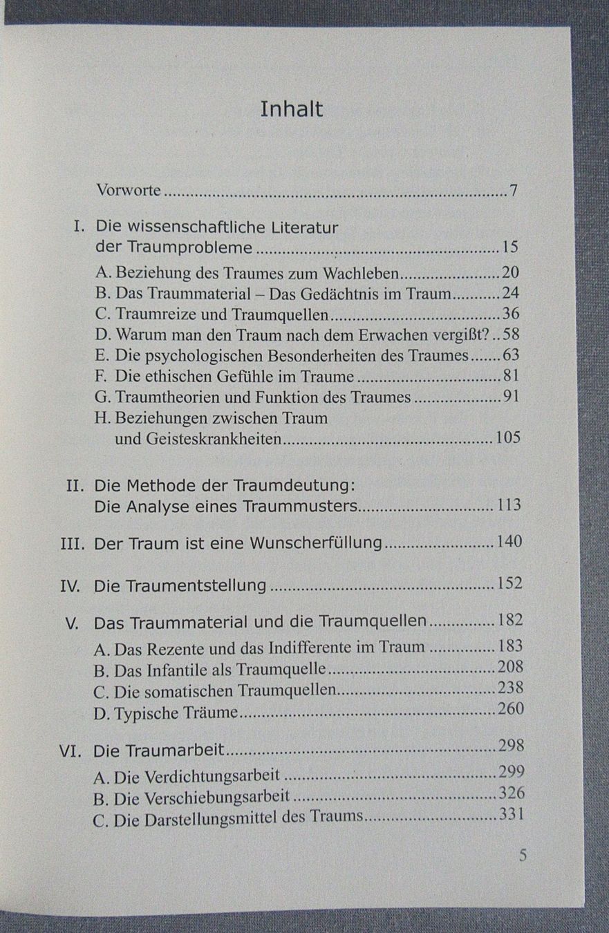 Libri: Die Traumdeutung - von Sigmund Freud – Usato da Auenstein venduto da Padabimbim 2