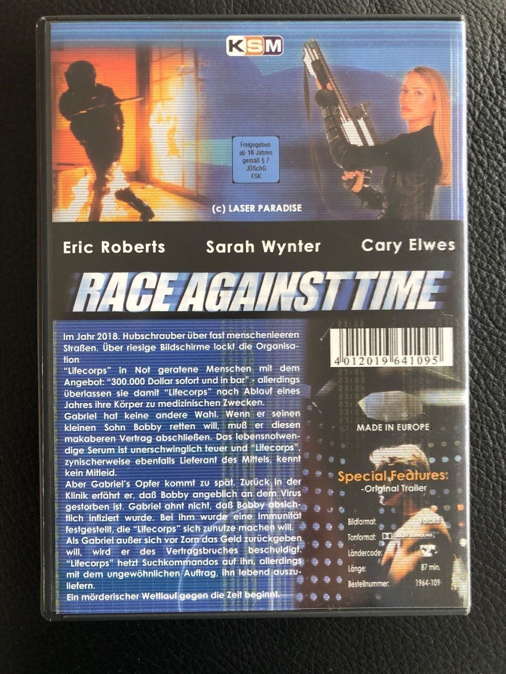 Tutti i DVDs: DVD Race against time – Usato da Belp venduto da brb66 1