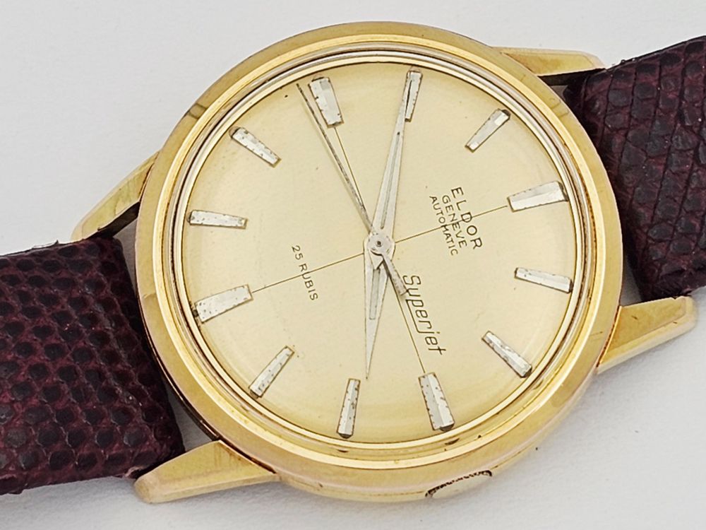 Eldor Superjet Automatik Kal. Felsa 1560 Vintage Herrenuhr (Gebraucht ...
