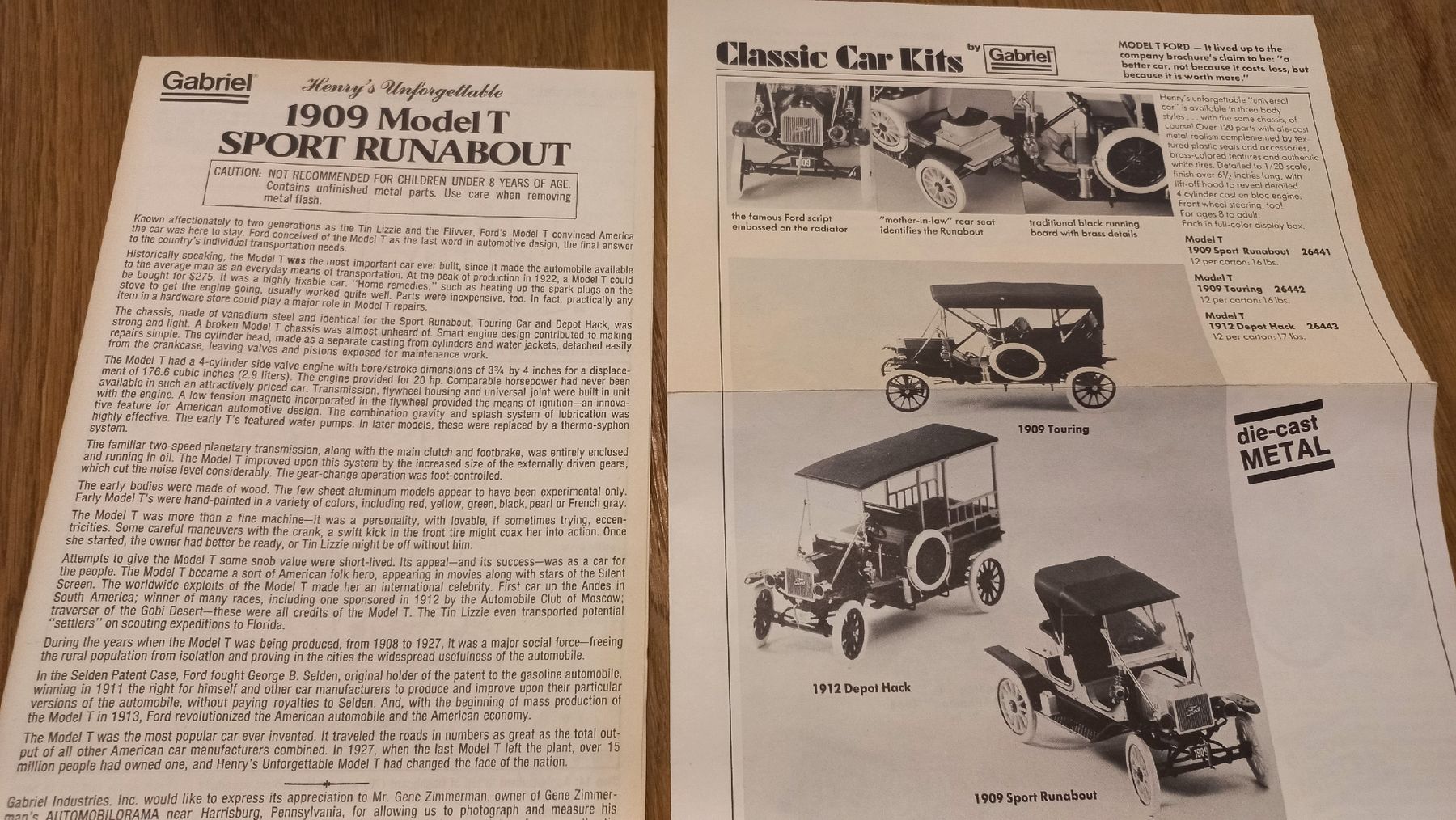 Ford Voitures modèles: Ford T Modelbaukit – Défectueux à Horw par OnkelBaldrian 2