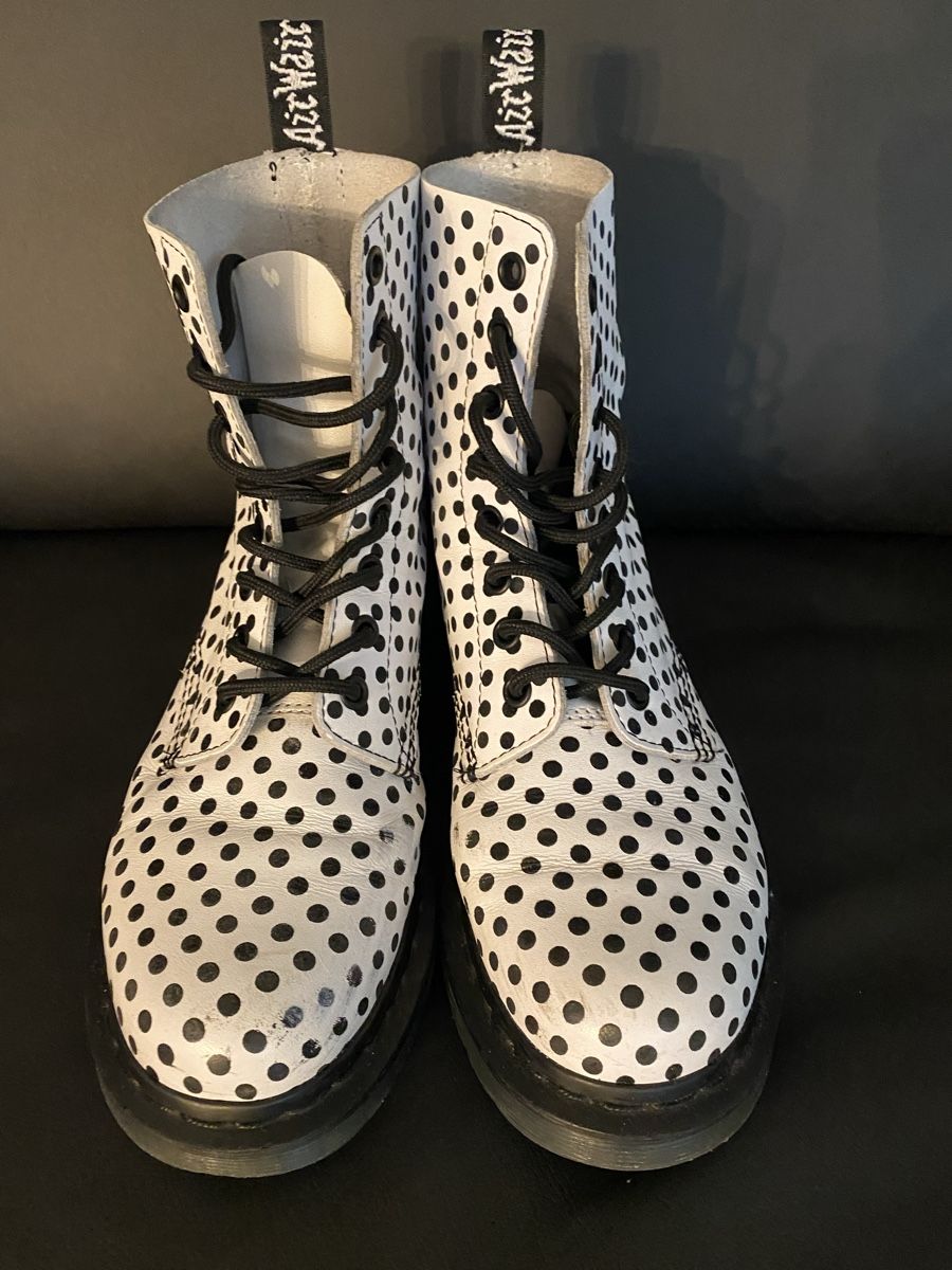 Scarpe da donna: Dr. Martens- Polka Dots-Gr.38 – Usato da Solothurn venduto da Marcol333 1
