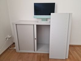 Trippel Rollladenschrank Aktenschrank mit Querrollladen (#3)