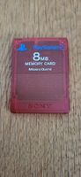 Playstation 2 Memory Card Transparent Rot
