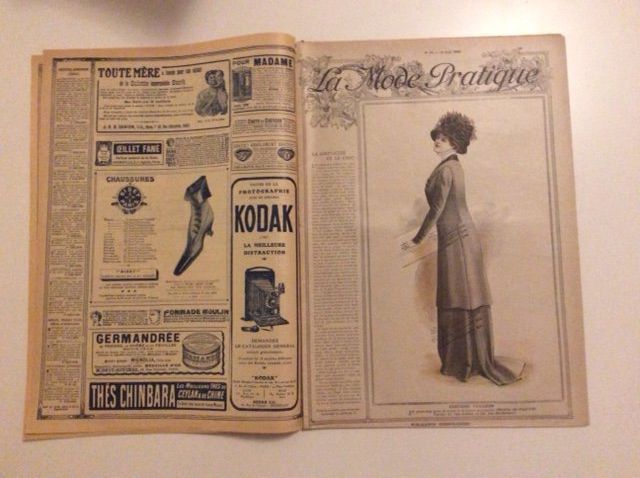 Riviste & Magazine: Journal sur la Mode 1909 – Usato da Genève venduto da edelweiss1900