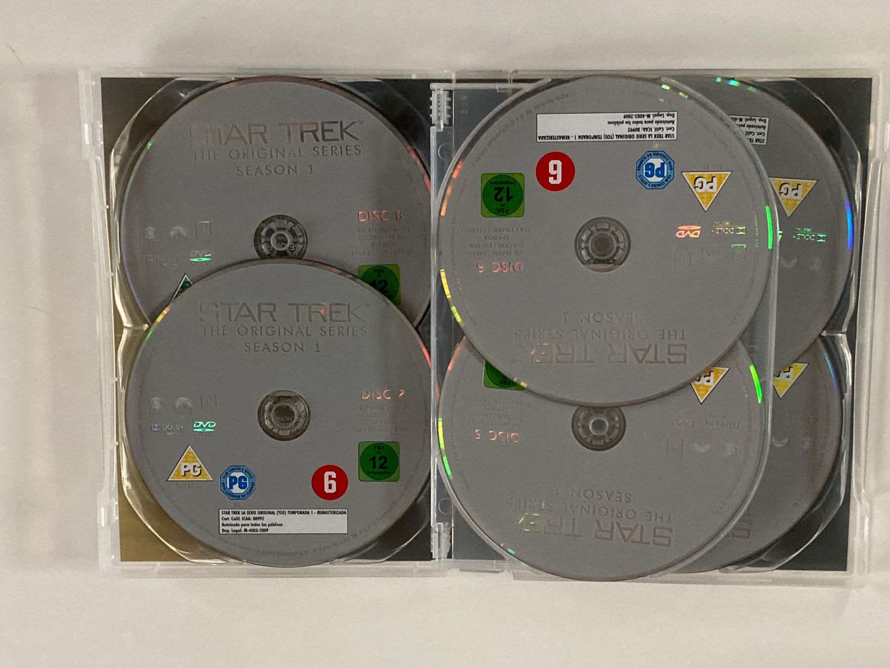 Tutti i DVDs: Star Trek - Saison 1 - DVD - Série Originale – Usato da Bassecourt venduto da CALUMET-X 3