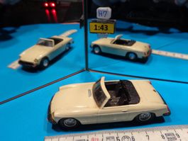 MG B 1974   1:43 (ohne Box) olo swiss    > (H7)