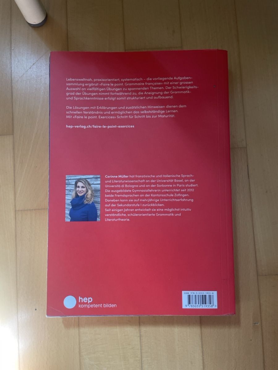Bücher: Faire le point - BMS Französisch – Gebraucht aus Zürich von normsi 1