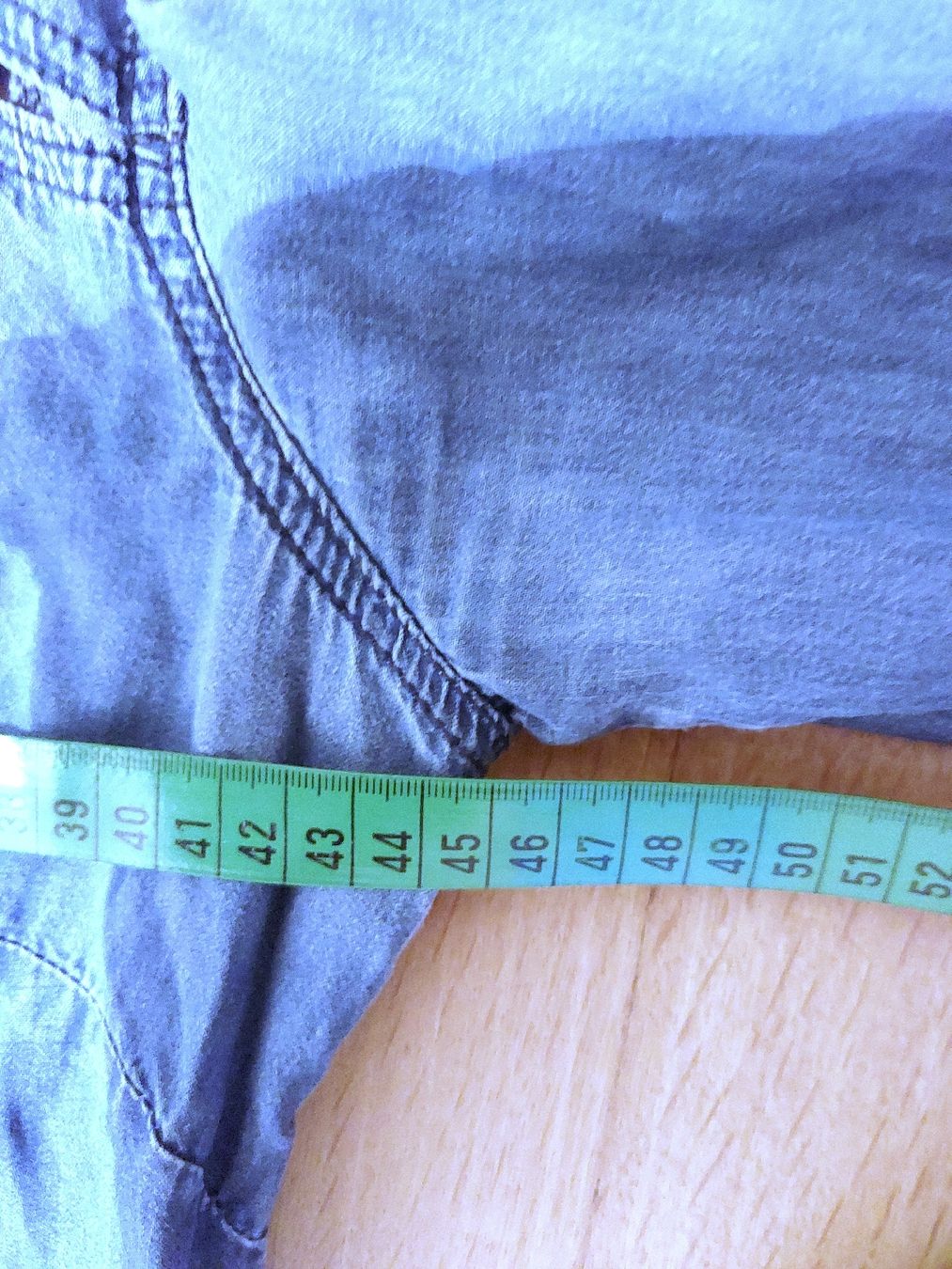 Chemisiers: Denim Jeans Bluse - Hemd Gr.8 - 36 – D'occasion à Balsthal par Trendline55 3