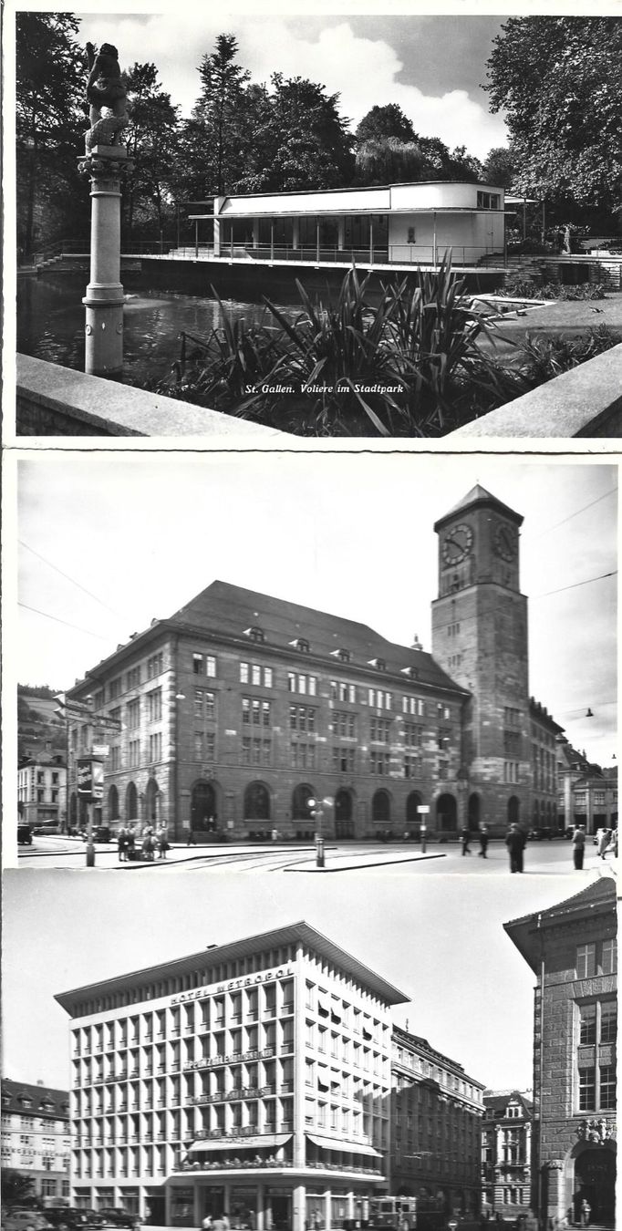 Cartoline postali: AK  St.Gallen 3x – Usato da Appenzell venduto da mai25