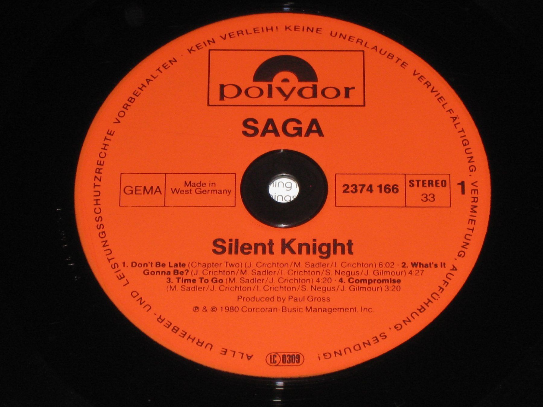 Dischi in vinile: LP - SAGA - SILENT KNIGHT – Usato da Steckborn venduto da Quo7 1