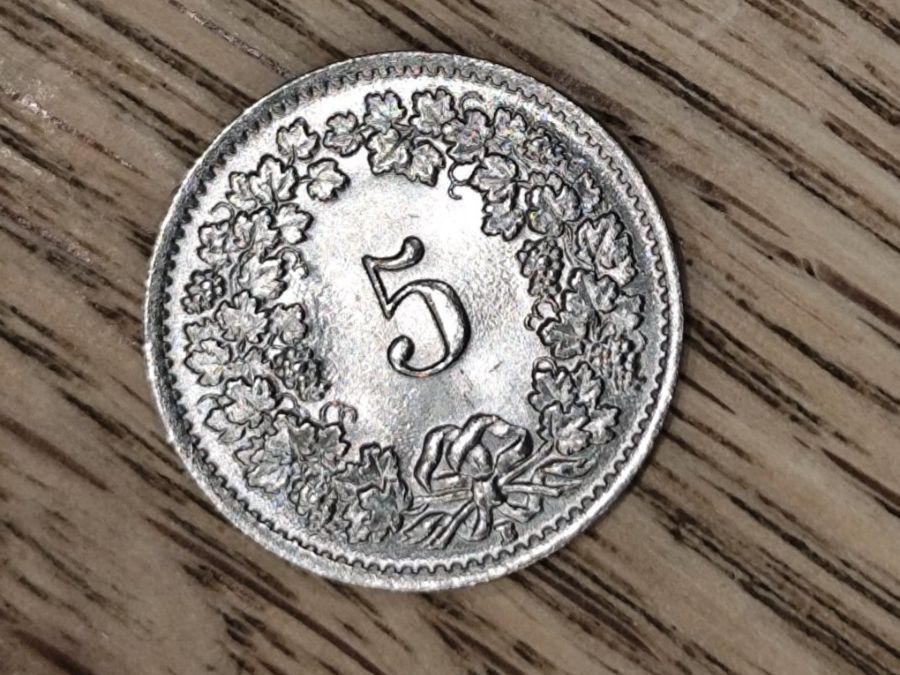 Alle Münzen: ==> 5Rp 1947 -stgl <== – Gebraucht aus Bern von b.man_is_back 3