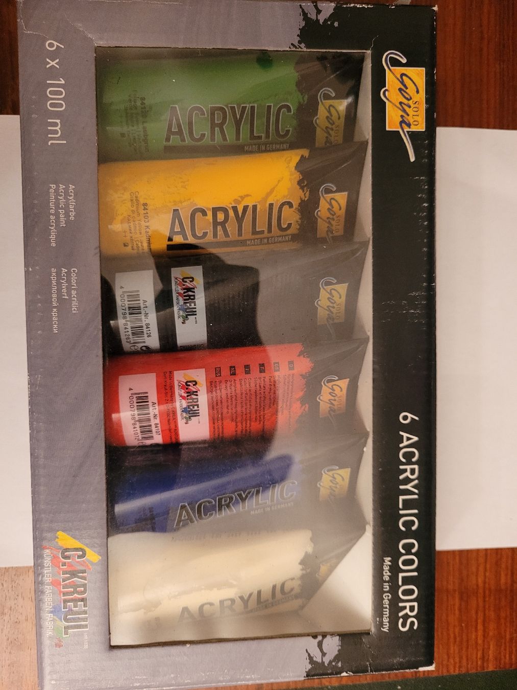Farben: Acrylic Farben – Neu und originalverpackt aus St. Gallen von kamel27 2