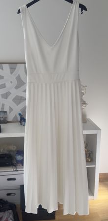 Elegantes Sommerkleid Weiss Gr. XS-S- Perfekt für warme Tage
