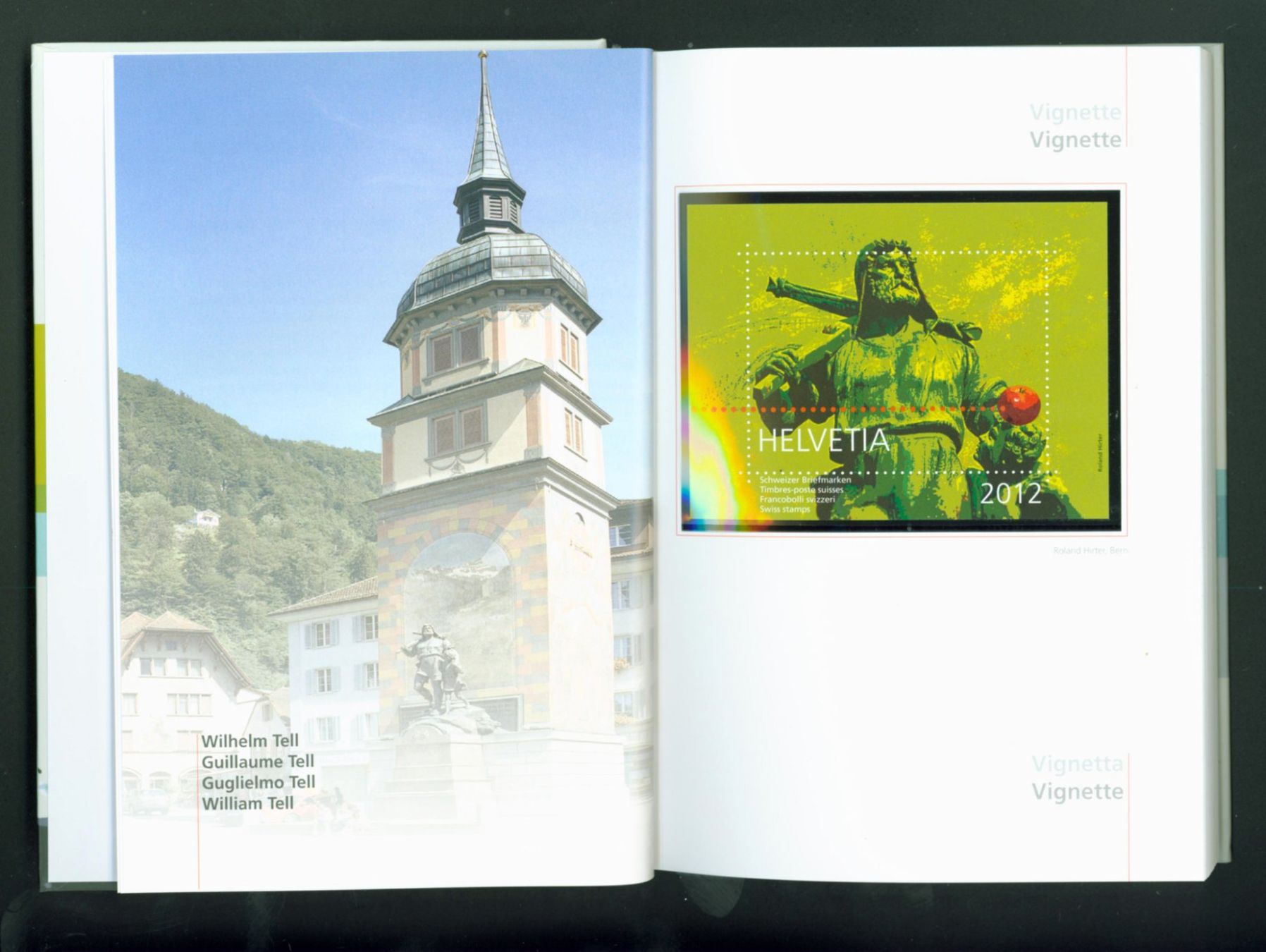 Tutti i francobolli: Jahrbuch der Schweizer Briefmarken 2012 postfrisch – Nuovo (secondo la descrizione) da Seuzach venduto da Philahits 1