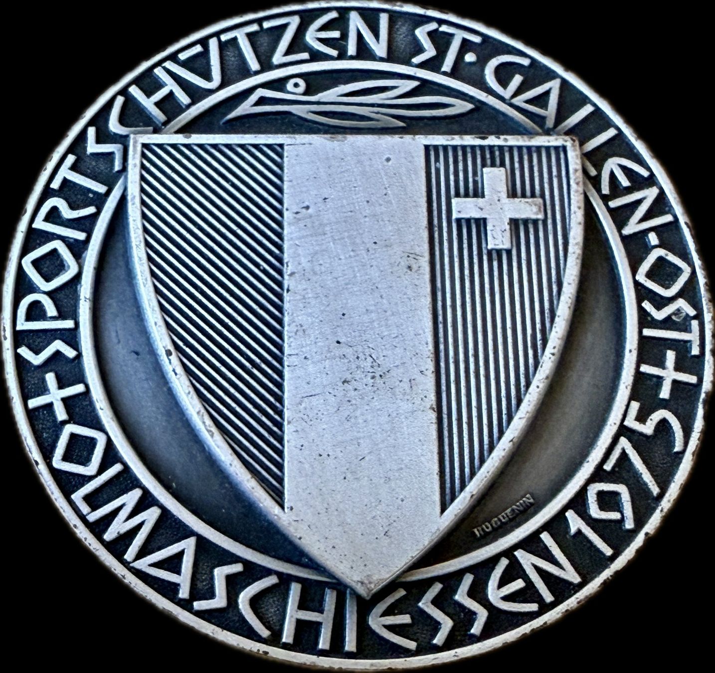 Medaglie: Grosse Münze Olmaschiessen 1975 – Usato da Berlingen venduto da Herzmensch