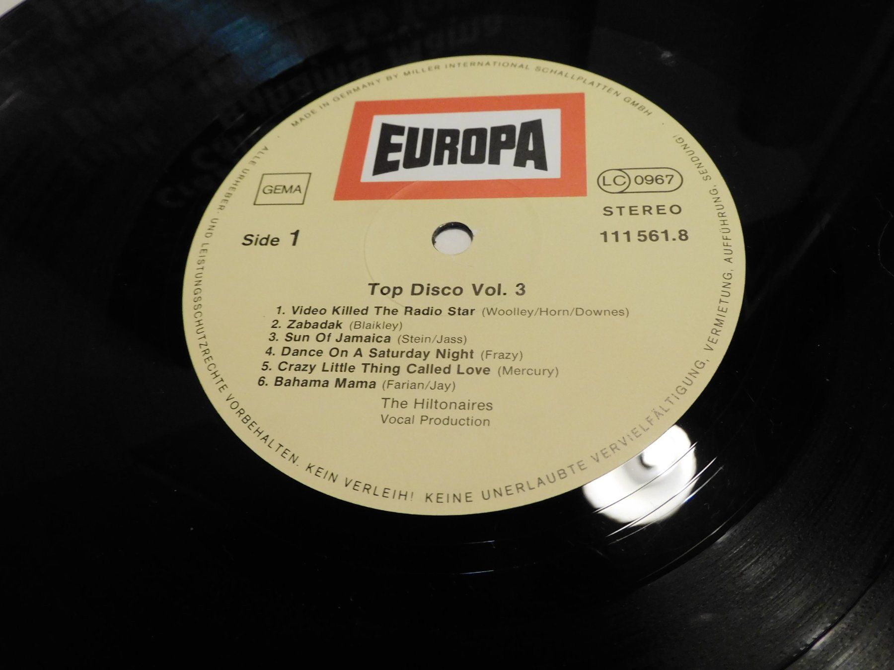 Dischi in vinile: LP Top Disco Video Killed - ect  -  Schallplatte    LP sind – Usato da Sursee venduto da 76 4