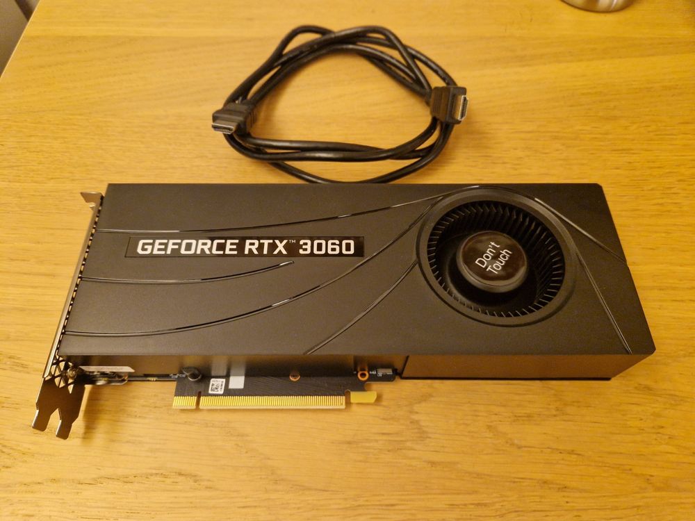 Nvidia GeForce RTX 3060 Grafikkarte, 12GB GDDR6 Ram | Kaufen auf Ricardo