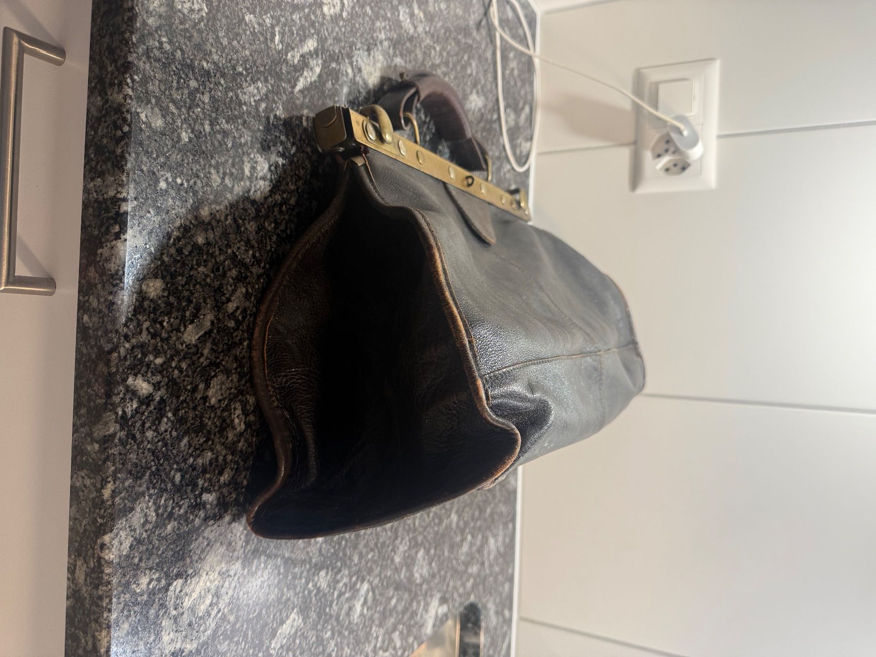 Borse: Antike Arzt Ledertasche – Usato da Niederscherli venduto da ija_y67c 2