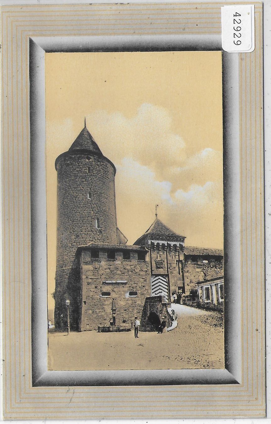 Cartoline postali: Romont - Le Chateau – Usato da Ettingen venduto da Kartenplanet